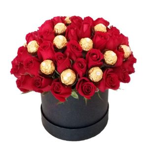 Rosas Con Chocolates Cali